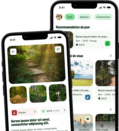 Design de l'application